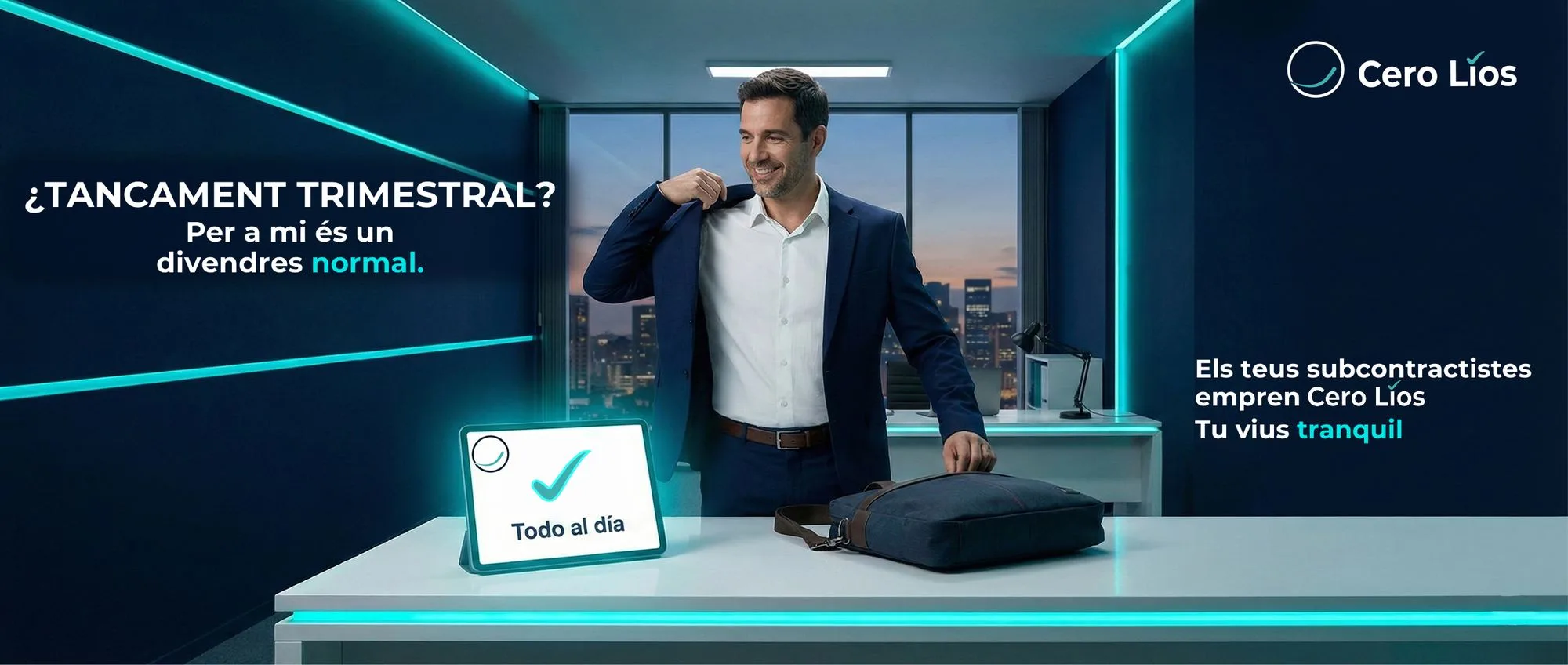 Administrador de finques tranquil amb Cero Líos